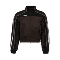 Martine Rose Fringe Track Jacket "Brown/Black"