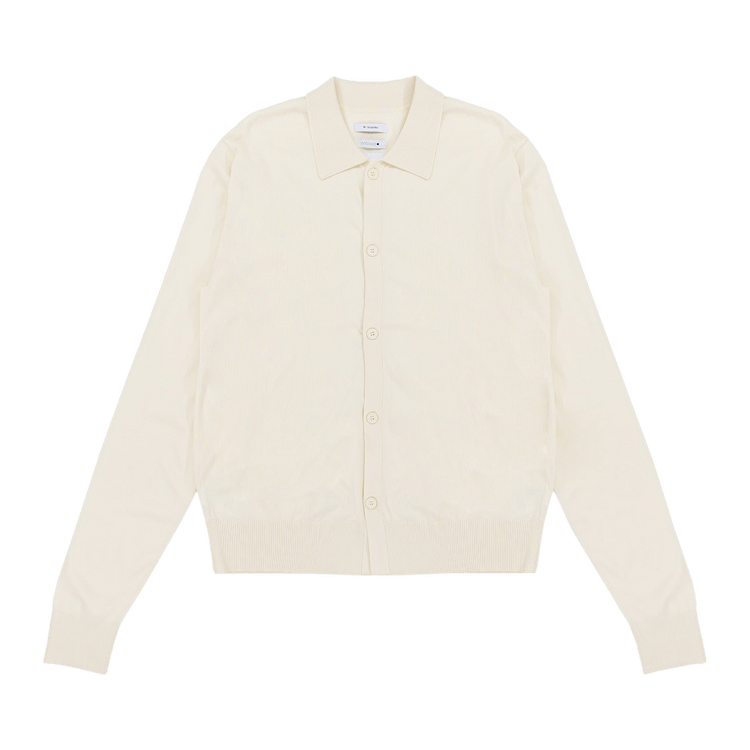 Mr. Saturday Knit Button Up "Ecru"