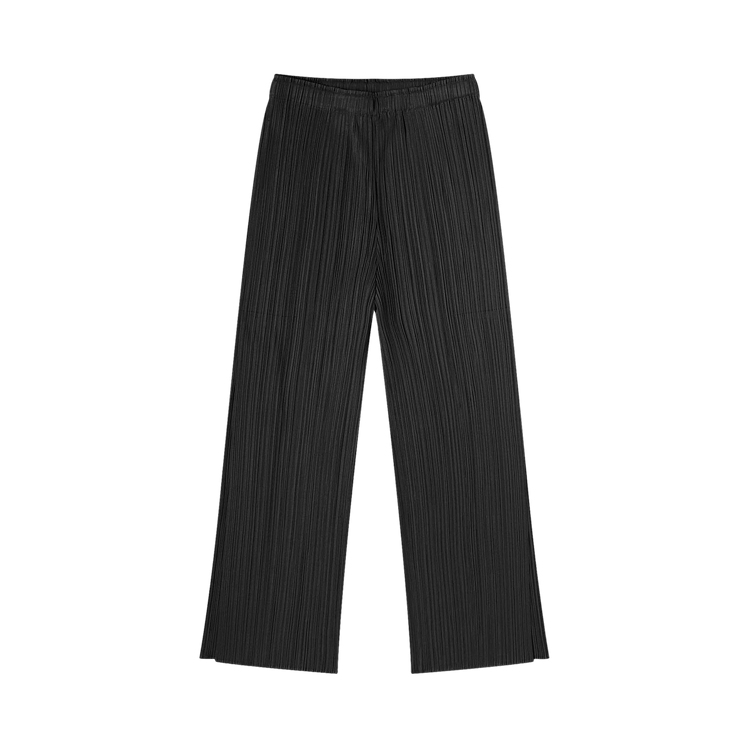 Pleats Please Issey Miyake Pleated Trousers "Black"