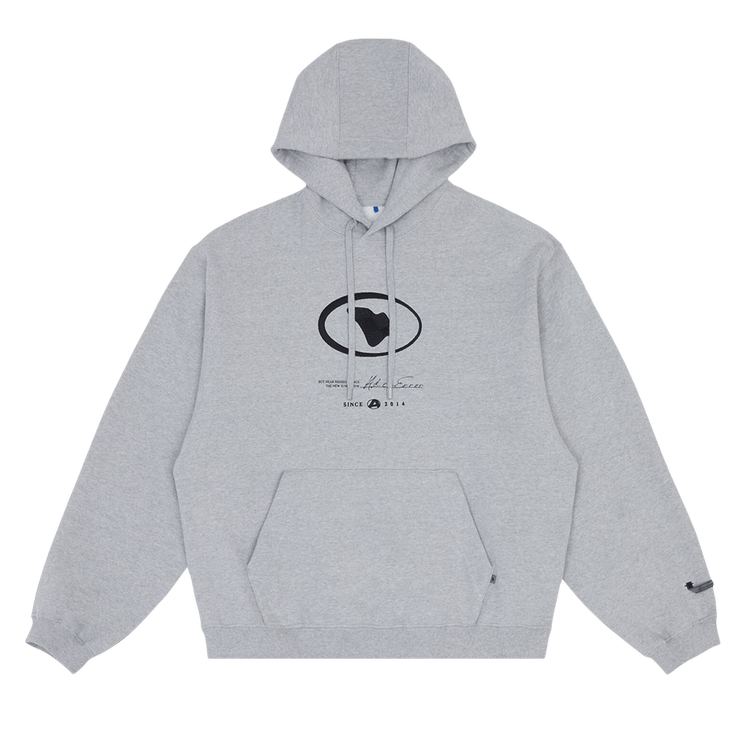 Ader Error Etik Logo Hoodie "Grey"
