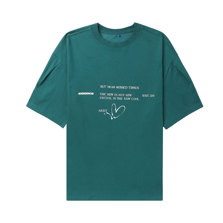 Ader Error Near Missed T-Shirt "Green"