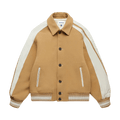 Ader Error Button Up Bomber Jacket "Beige"