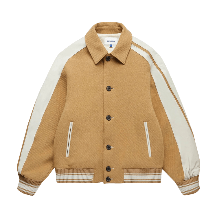 Ader Error Button Up Bomber Jacket "Beige"