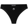 Marine Serre Embroidered Briefs "Black"