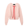 Simone Rocha Long-Sleeve Bubble Knit Jumper "Pink"