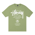 Stussy World Tour Tee "Moss"