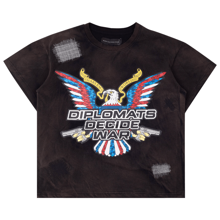 Who Decides War Diplomats Decide T-Shirt "Rust"