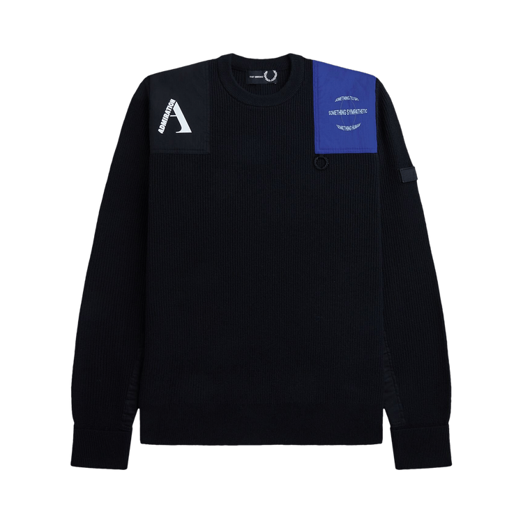 Fred Perry x Raf Simons Military Jumper "Black"