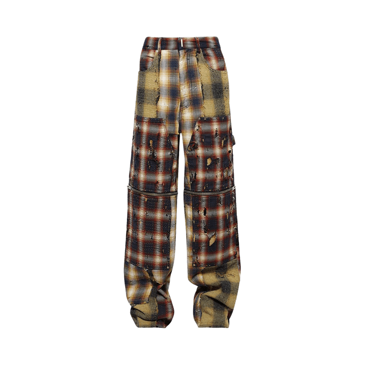Givenchy Zip Off Carpenter Denim Trousers "Multicolor"