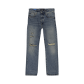 PURPLE BRAND Mid Rise Straight Jeans "Mid Indigo"