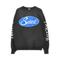 SAINT Mxxxxxx Trival Wars Long-Sleeve Tee "Black"