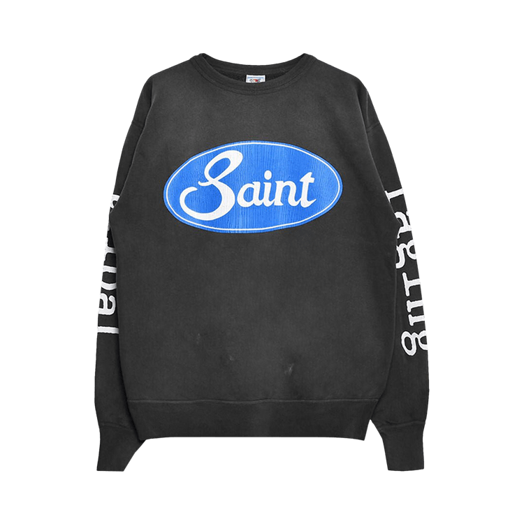 SAINT Mxxxxxx Trival Wars Long-Sleeve Tee "Black"
