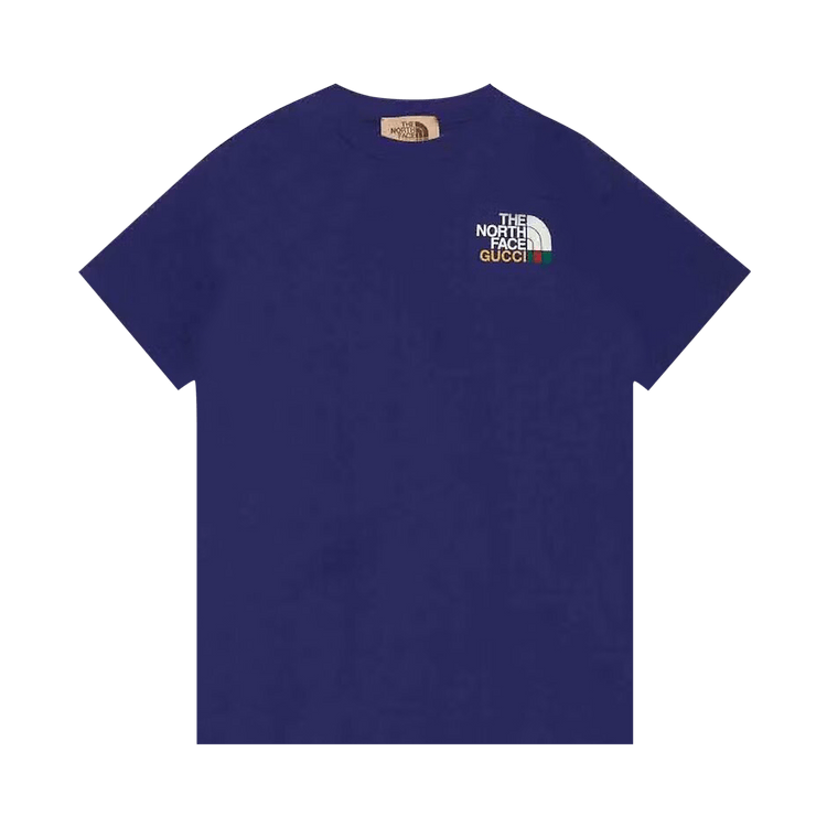 Gucci x The North Face T-Shirt "Blue"