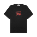BAPE Text Graphic Tee "Black"