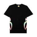 BAPE Gradation Side Shark Tee "Black"
