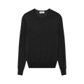 Saint Laurent Crewneck Wool Jumper "Black"