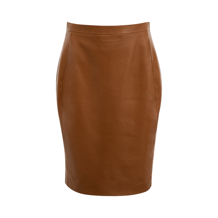Saint Laurent Skirt "Marron Glace"
