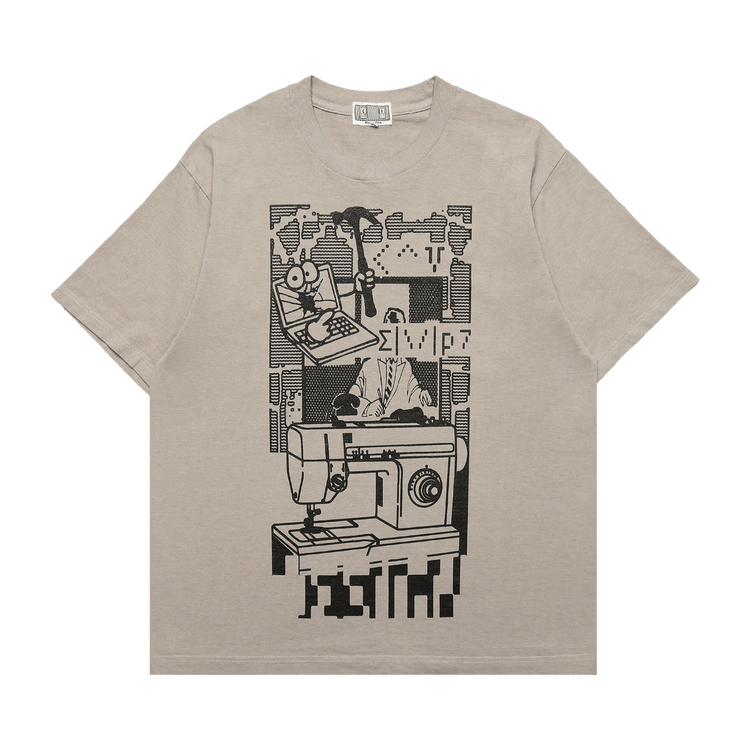 Cav Empt Overdye MD CED Process Tee "Grey"