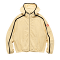 Cav Empt Overdye Taped Light Zip Hoodie "Beige"