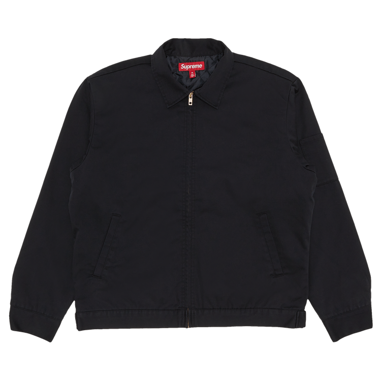 Supreme H.R. Giger Embroidered Work Jacket "Black"