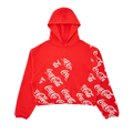 ERL Coca Cola Swirl Hoodie "Red"