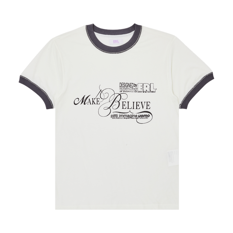 ERL Make Believe T-Shirt "White"
