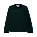 Jungles Two Tone Rib Knit "Green/Black"