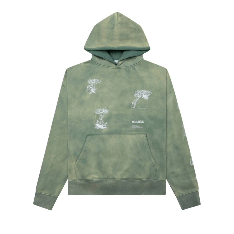 Jungles Hard Times Never Last Hoodie "Green"