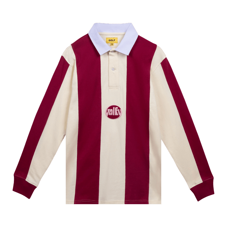 GOLF WANG Golfy Stripe Rugby "Red Combo"