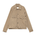 Song for the Mute Worker Jacket "Beige/Black"