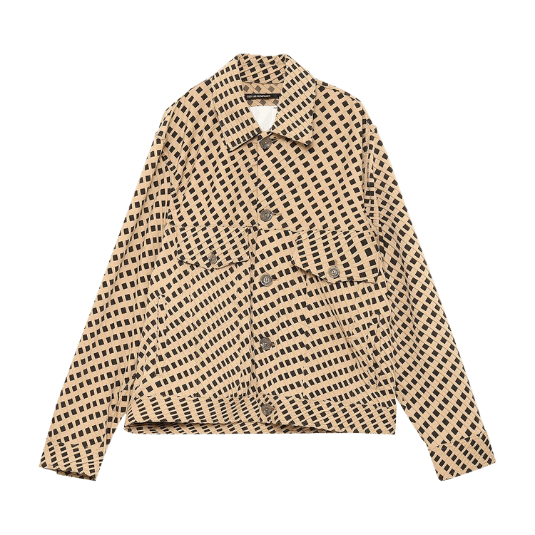 Song for the Mute Worker Jacket "Beige/Black"