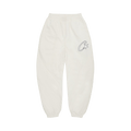 Corteiz Satin C Star Appliqué Bottoms "Off White"