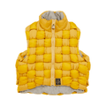 Kapital Ripstop Nylon Keel Weaving Vest "Yellow"
