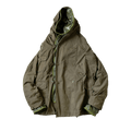 Kapital Nylon Quilting Lining Ring Coat "Khaki"