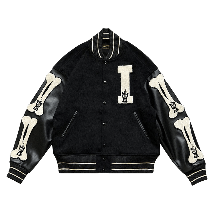 Kapital I-Five Varsity Jacket "Black"