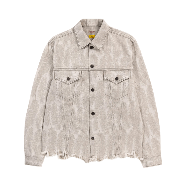 Kapital Feather Denim 3rd Long-Sleeve Jacket "White"