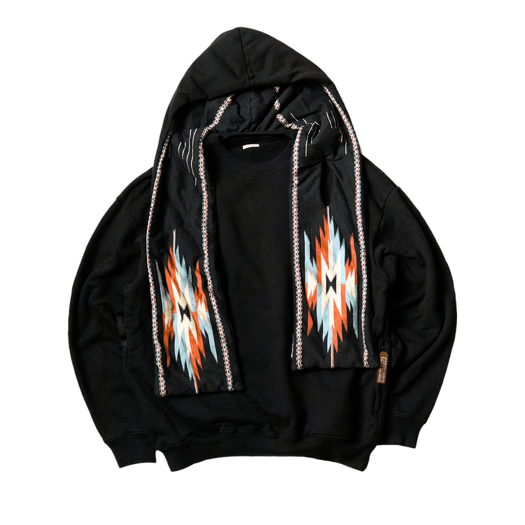 Kapital x Ortega Jersey Kesa Hoodie "Black"