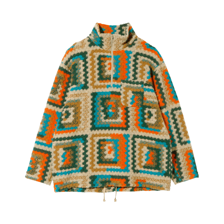 Engineered Garments Zip Mock Neck Sweater "Multicolor"