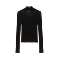 Jil Sander High Neck Long-Sleeve Knitted Jumper "Black"