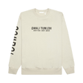 Helmut Lang Scribble Logo Crew "Parchment"