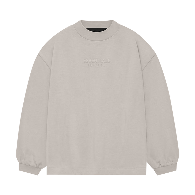 Fear of God Essentials Kids Long-Sleeve Tee "Silver Cloud"