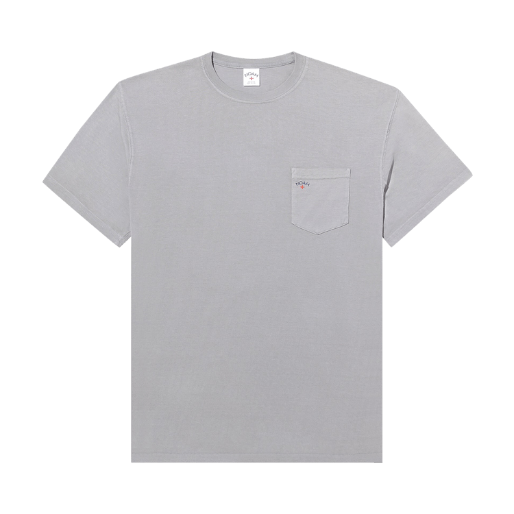 Noah Core Logo Pocket Tee "Grey"