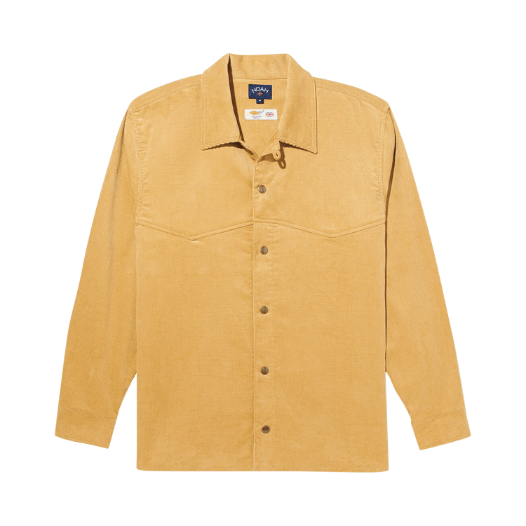 Noah Western Corduroy Shirt "Tan"