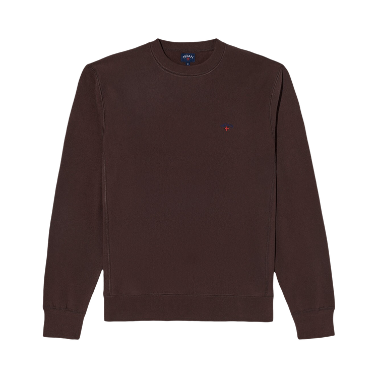 Noah Classic Crewneck "Dark Brown"