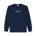 Noah Painter Long-Sleeve Tee "Navy"