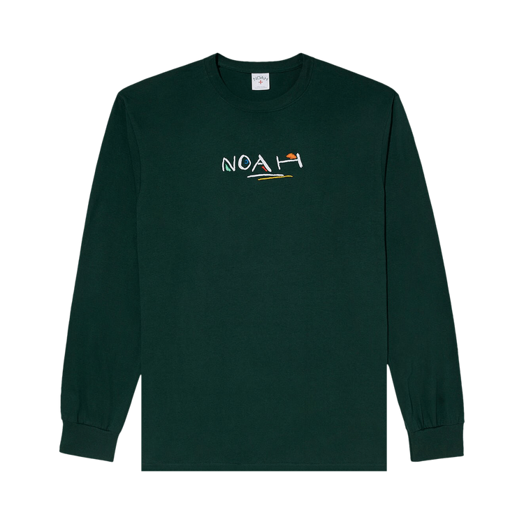 Noah Painter Long-Sleeve Tee "Dark Green"