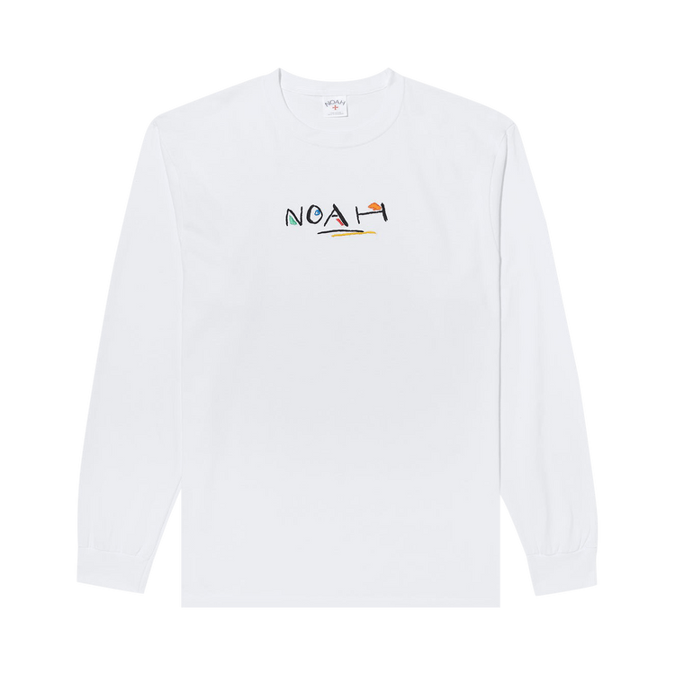 Noah Painter Long-Sleeve Tee "White"