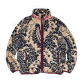 Kapital Virgin Mary Damask Fleece Zip Blouson "Beige"
