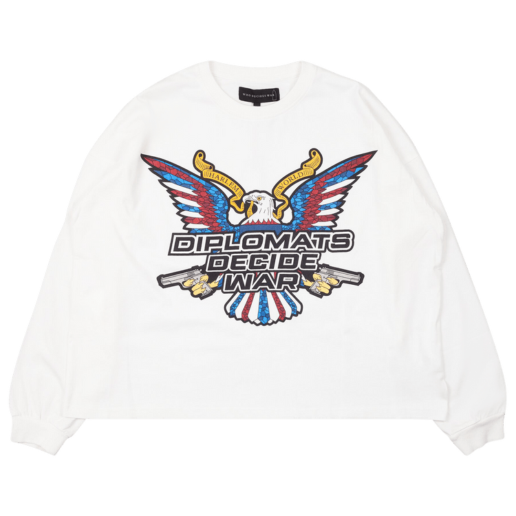 Who Decides War Diplomats Decide Crewneck "Cloud"