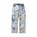 Who Decides War Grid Lace Denim "Sky"